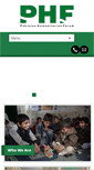 Mobile Screenshot of pakhumanitarianforum.org