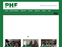 Tablet Screenshot of pakhumanitarianforum.org